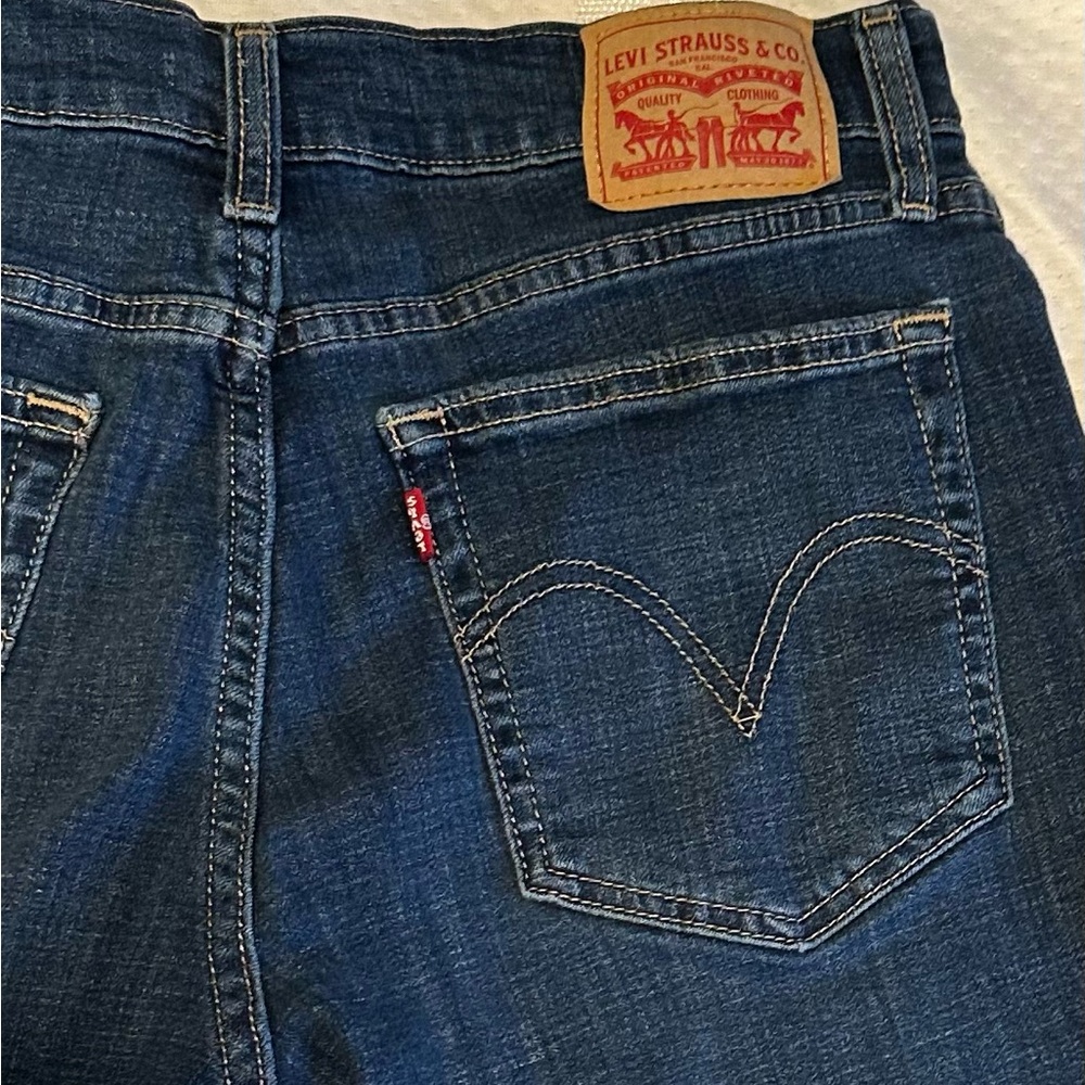 Levi’s Boyfriend Jeans Mid Rise Slouchy Stretch EUC Classic 29